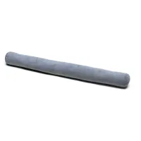 Tochtstopper rond 10x90 cm grijs